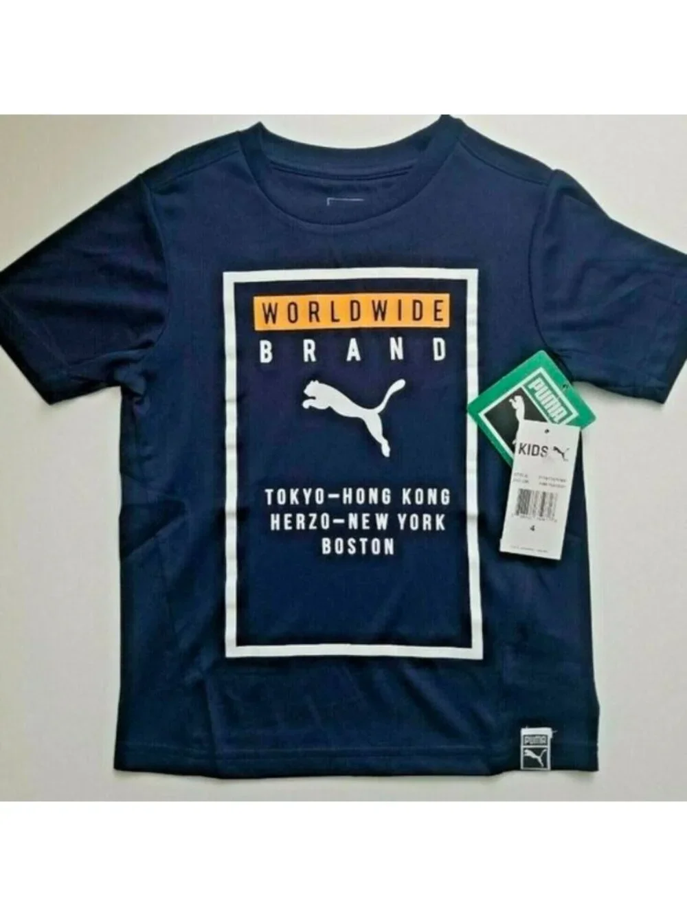 Puma Kids Navy Blue 